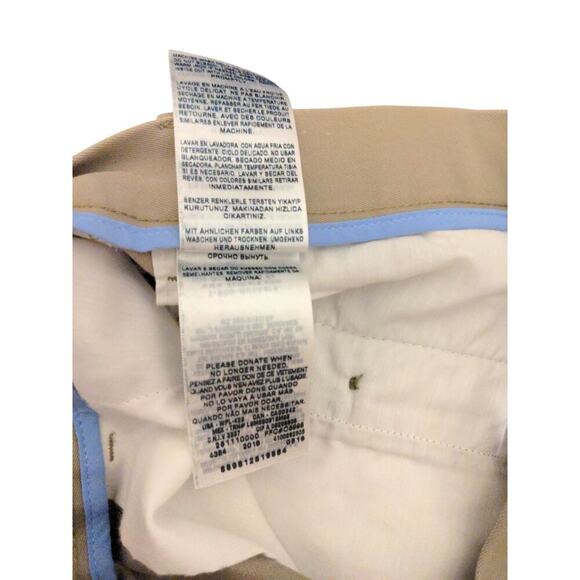 Dockers Men's Relaxed Fit 34x34 Classic Tan Chino Work Dress Pants H - Picture 6 of 12